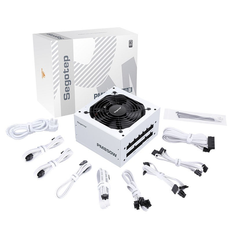 Segotep PM850W 80+ Platinum Full Modular – White