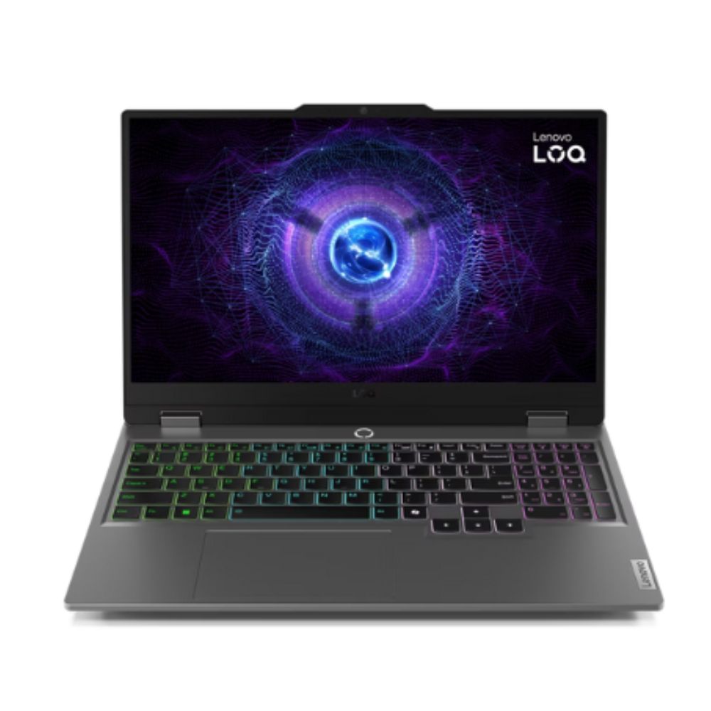 LENOVO LOQ – 15IRX9 – 83DV00KVDP – Core™ i7-13650HX – 16GB Ram – 512GB SSD – 15.6″ FHD 144HZ – RTX 3050 6GB – DOS – LENOVO M100 RGB MOUSE