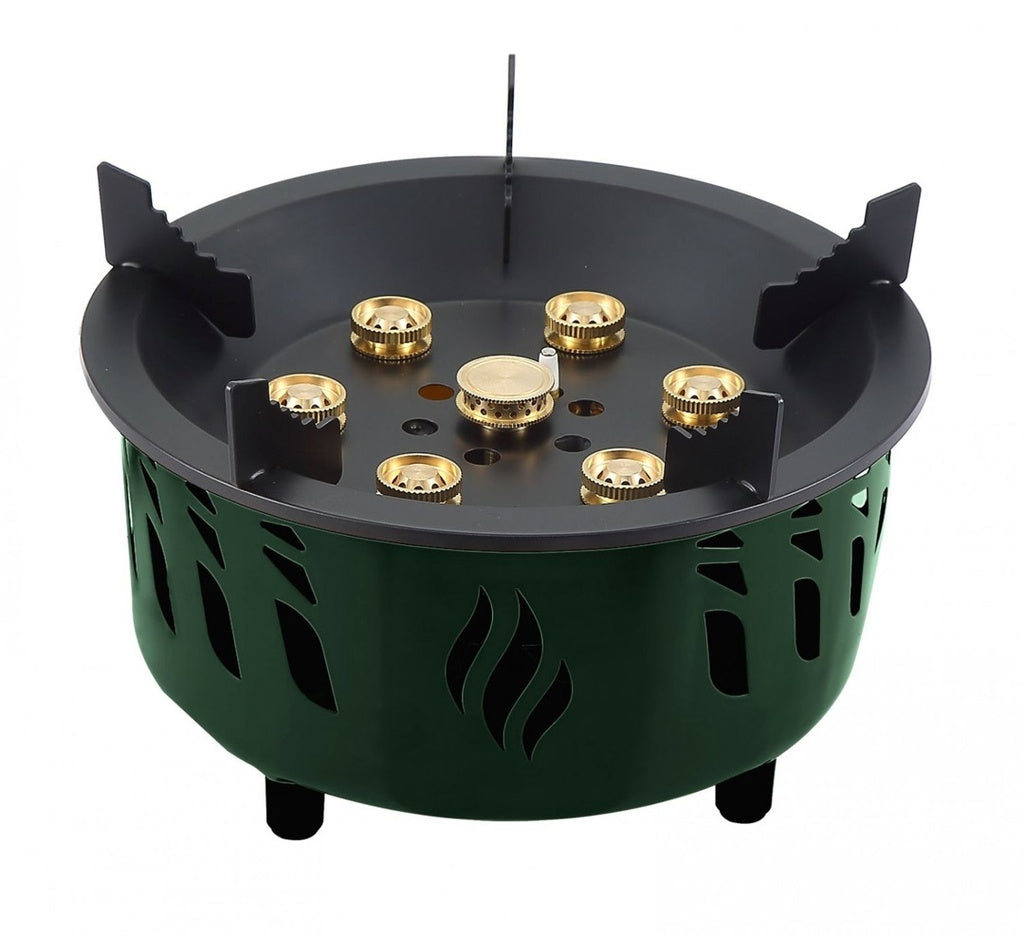 GREEN LION 7 BURNER CAMPING STOVE