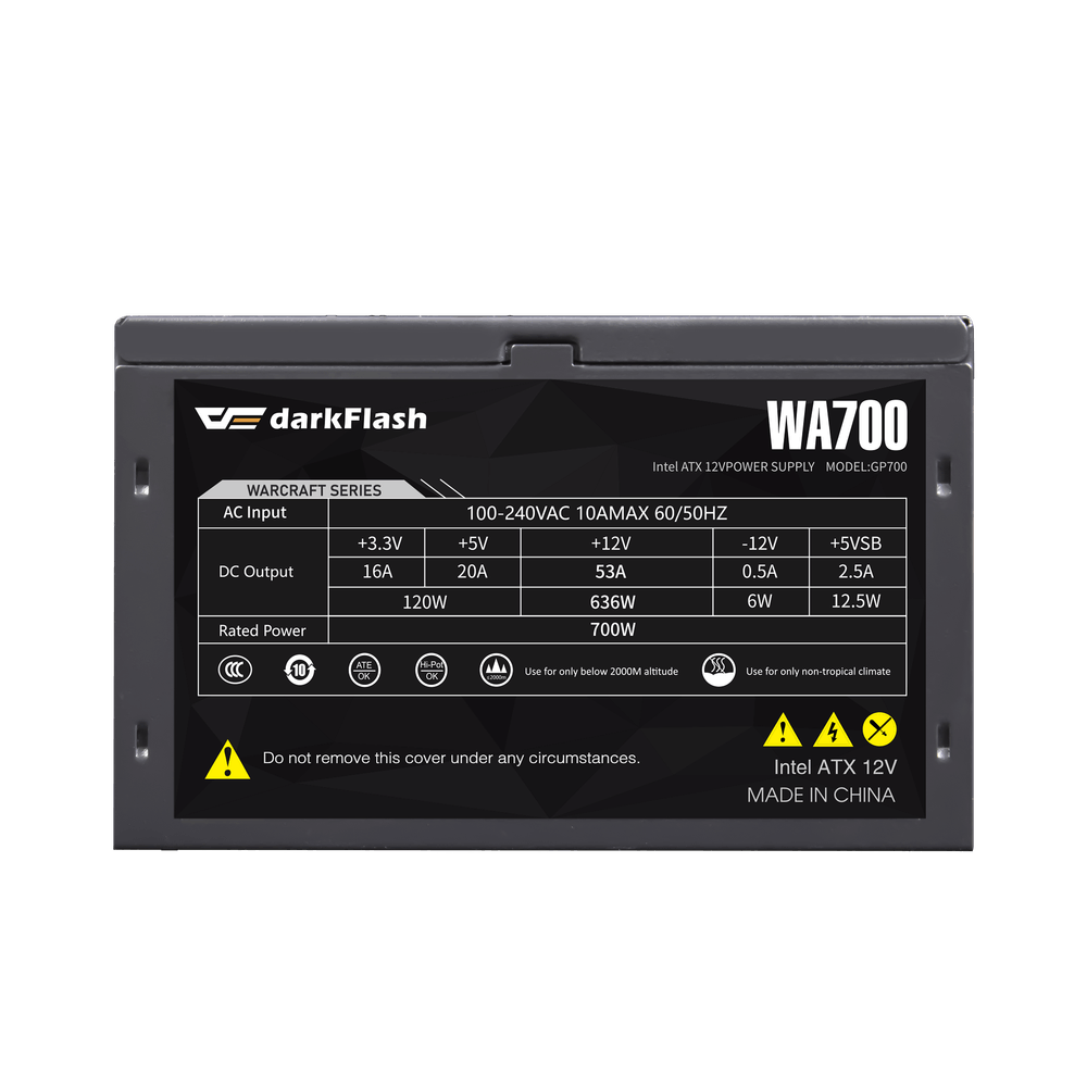DarkFlash 700W Non-Modular Power Supply | WA700