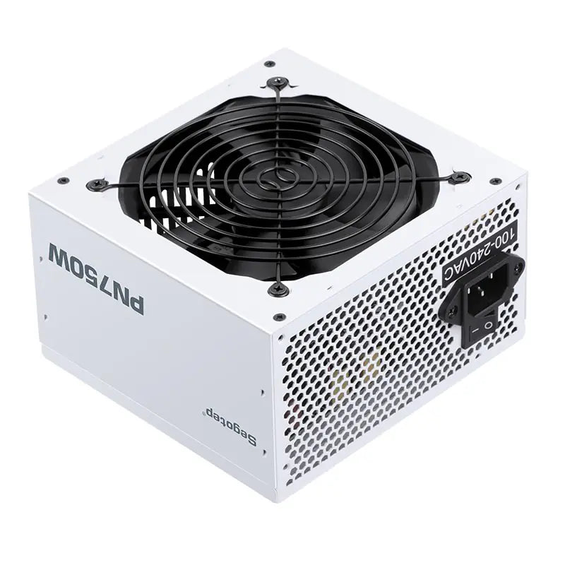 SEGOTEP PN750W 750W Power Supply – ATX 3.1, 80 PLUS Platinum Certified, Non-Modular, High-Efficiency PSU – White