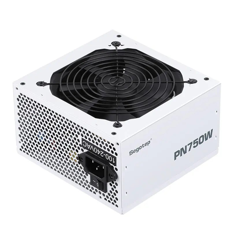 SEGOTEP PN750W 750W Power Supply – ATX 3.1, 80 PLUS Platinum Certified, Non-Modular, High-Efficiency PSU – White