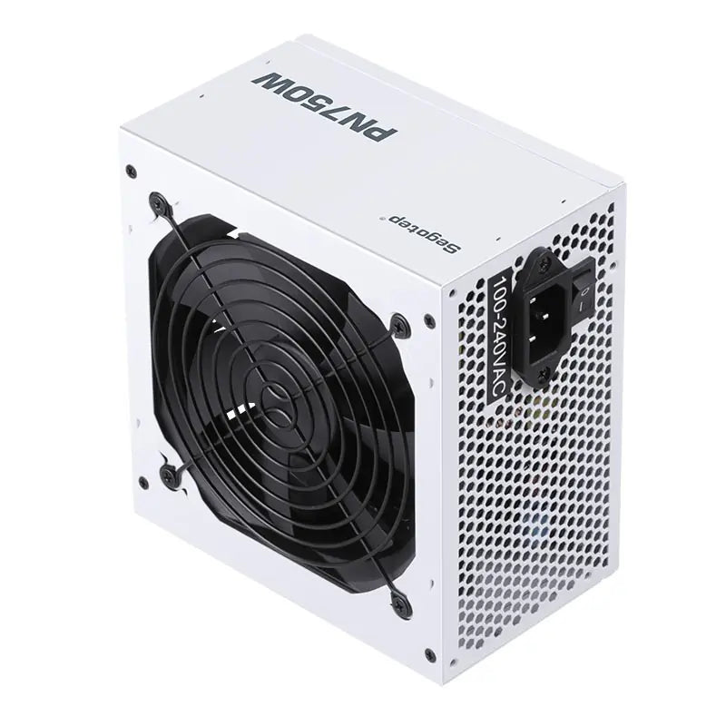 SEGOTEP PN750W 750W Power Supply – ATX 3.1, 80 PLUS Platinum Certified, Non-Modular, High-Efficiency PSU – White