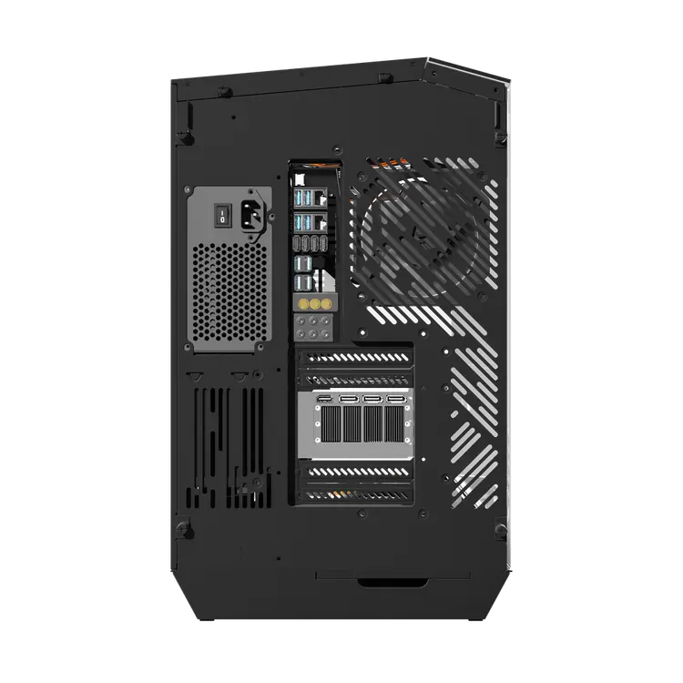 DarkFlash DY470 ATX PC Case BLACK With 4  ARGB Fans inf 34