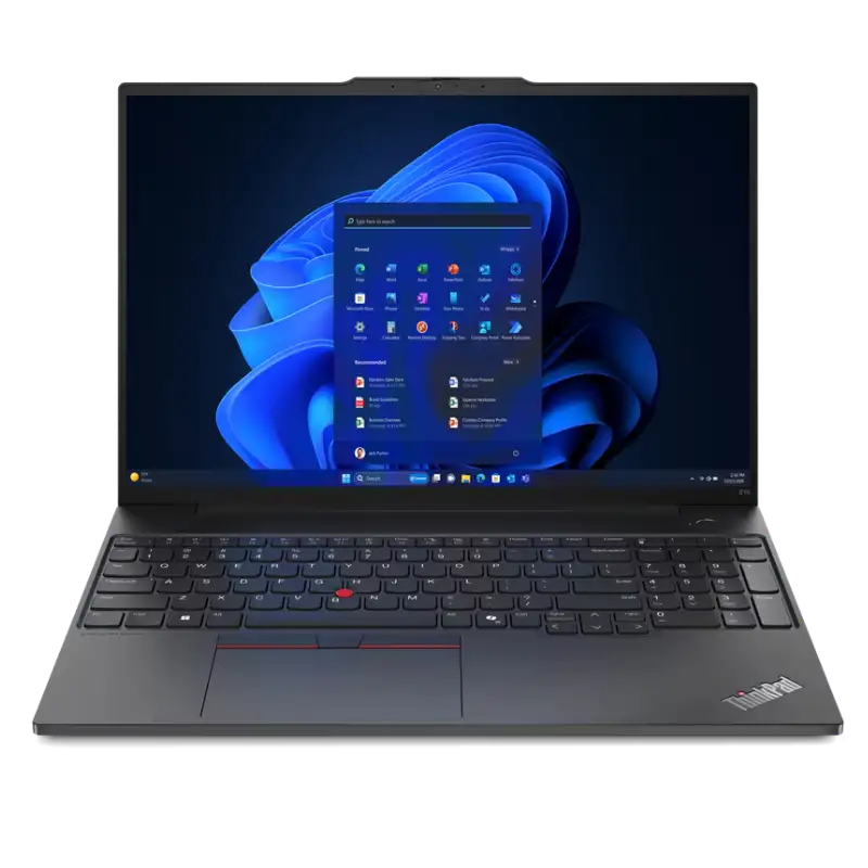 LENOVO E16-21MA000EED+CARRY CASE, CORE ULTRA 5 125U, 8GB DDR5 (8GB + 1 SLOT), NVME 256GB, Integrated Intel® Graphics, 16″ IPS FHD