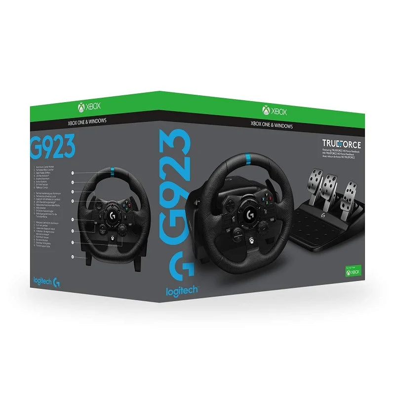 Logitech G923 TrueForce Racing Wheel For Xbox One, Xbox Series X|S and PC