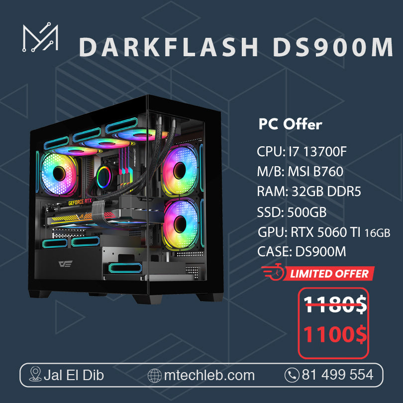 GAMING PC OFFER i7 13700F RTX5060 TI 16GB