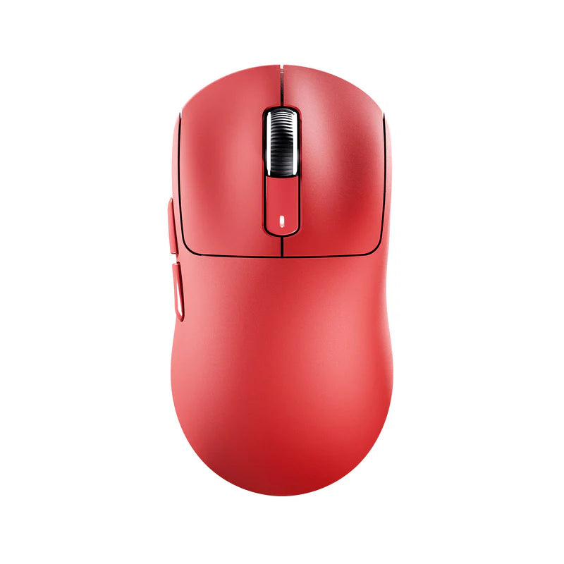 Attack Shark X3 49g Superlight Wireless Gaming Mouse – PAW3395 Sensor, 26K DPI, Tri-Mode (2.4G/Bluetooth/Wired), 1000Hz, 200-Hour Battery, TTC Encoder – Red