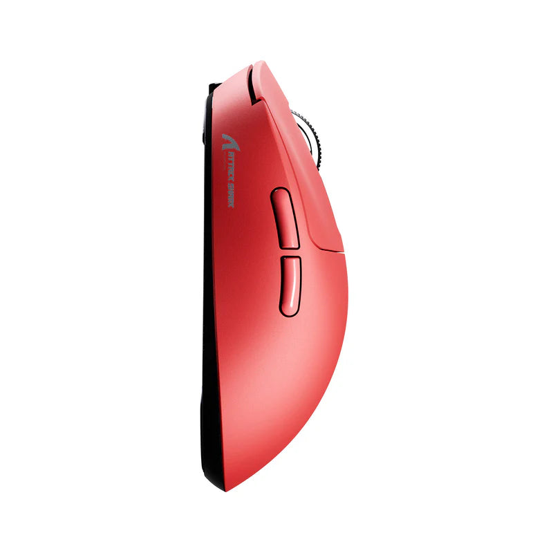 Attack Shark X3 49g Superlight Wireless Gaming Mouse – PAW3395 Sensor, 26K DPI, Tri-Mode (2.4G/Bluetooth/Wired), 1000Hz, 200-Hour Battery, TTC Encoder – Red