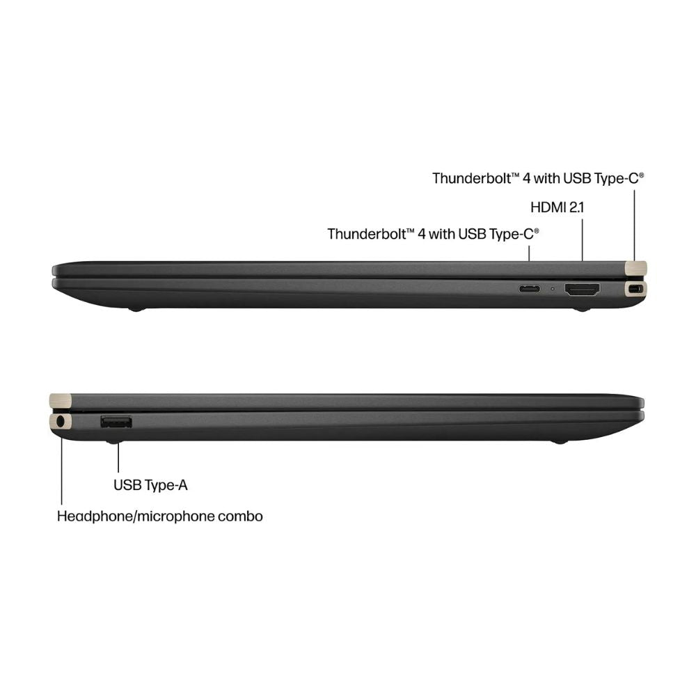 HP SPECTRE 16-AA0013DX – CORE ULTRA 7 – SERIES 1 EVO 155H – 16GB RAM – 1TB SSD – 16″”WQXGA (2560 x 1600) – X360 TOUCHSCREEN 120HZ” – INTEL ARC