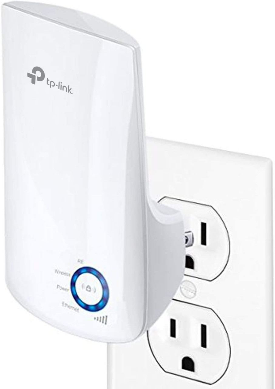 TP-Link WA850RE 300Mbps Wireless Range Extender – Wall-Plug, Signal Booster, Ethernet Port, Universal Compatibility, Easy Setup