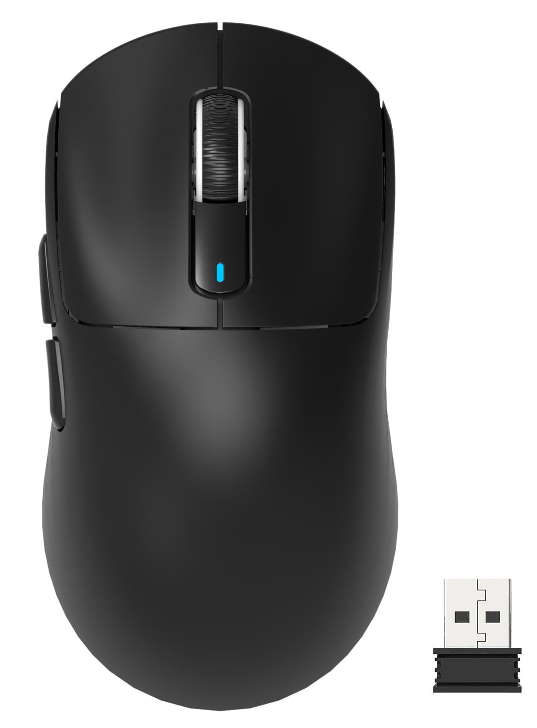 Attack Shark X3 49g Superlight Wireless Gaming Mouse – PAW3395 Sensor, 26K DPI, Tri-Mode (2.4G/Bluetooth/Wired), 1000Hz, 200-Hour Battery, TTC Encoder| black
