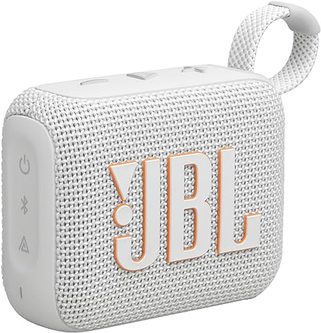 JBL Go 4 - Ultra-Portable, Waterproof and Dustproof Bluetooth Speaker, Big Pro Sound with Punchy bass, 7-Hour Built-in Battery, Made in Part with Recycled Materials