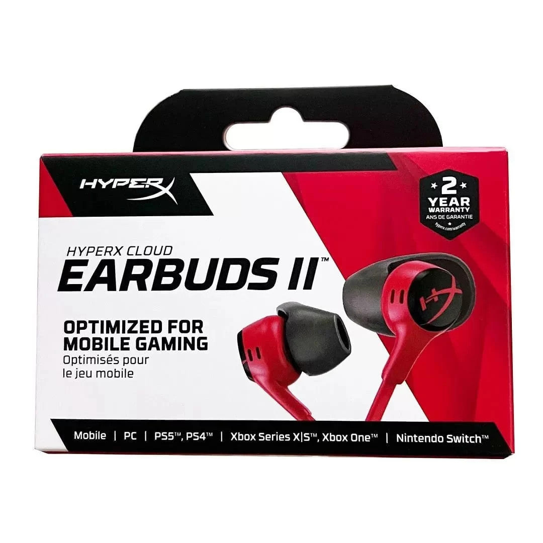 Hyperx Cloud Earbuds II Gaming Earbuds with Mic