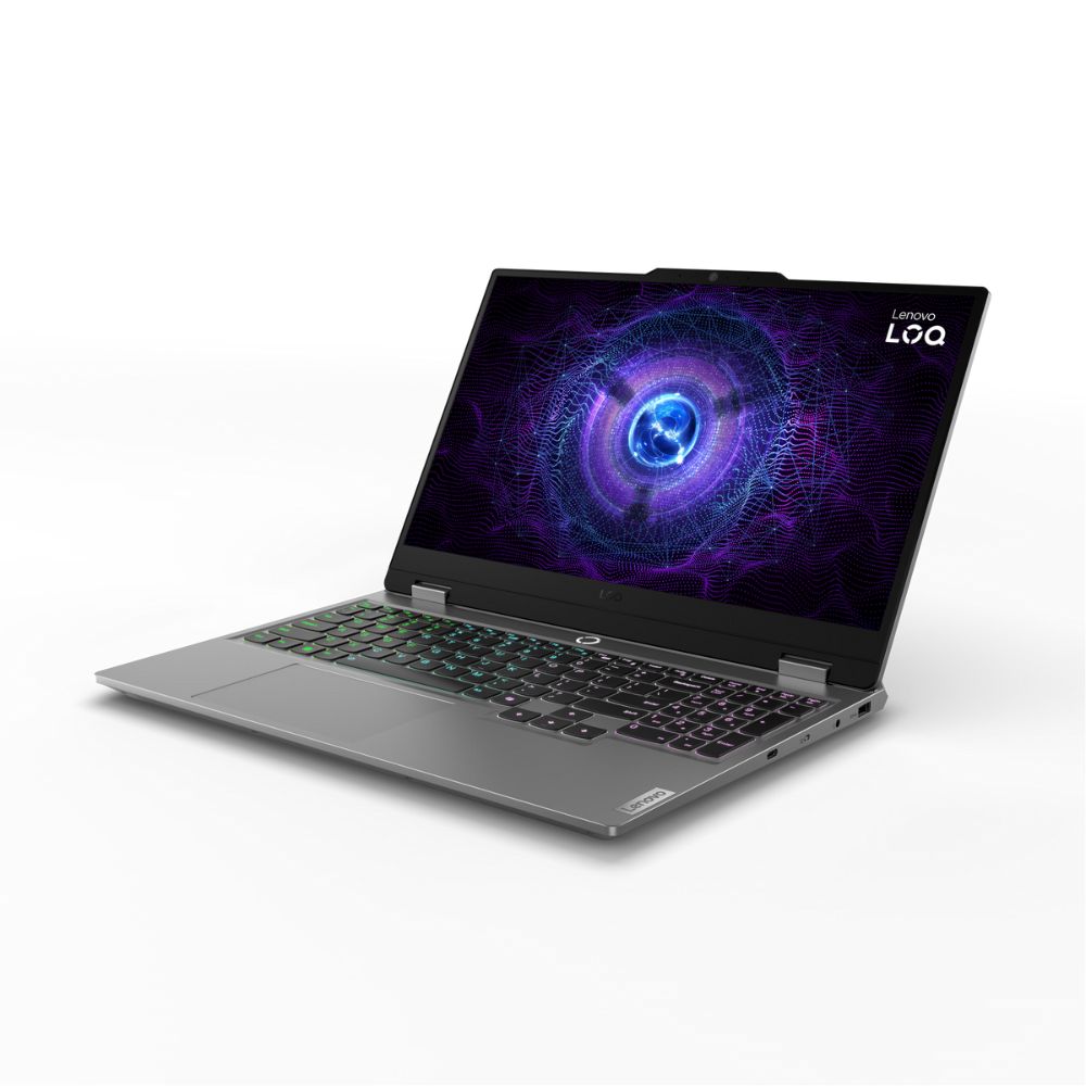 LENOVO LOQ 83DV00UUDP (LUNA GREY), CORE I7-14700HX, 16GB DDR5 (8GB*2), NVME 1TB, NVIDIA® GeForce RTX™ 4060 8GB GDDR6, Boost Clock 2370MHz, TGP 115W, 233 AI TOPS, 16″ FHD (1920×1080) IPS 300nits Anti-glare, 100% sRGB, 144Hz, G-SYNC