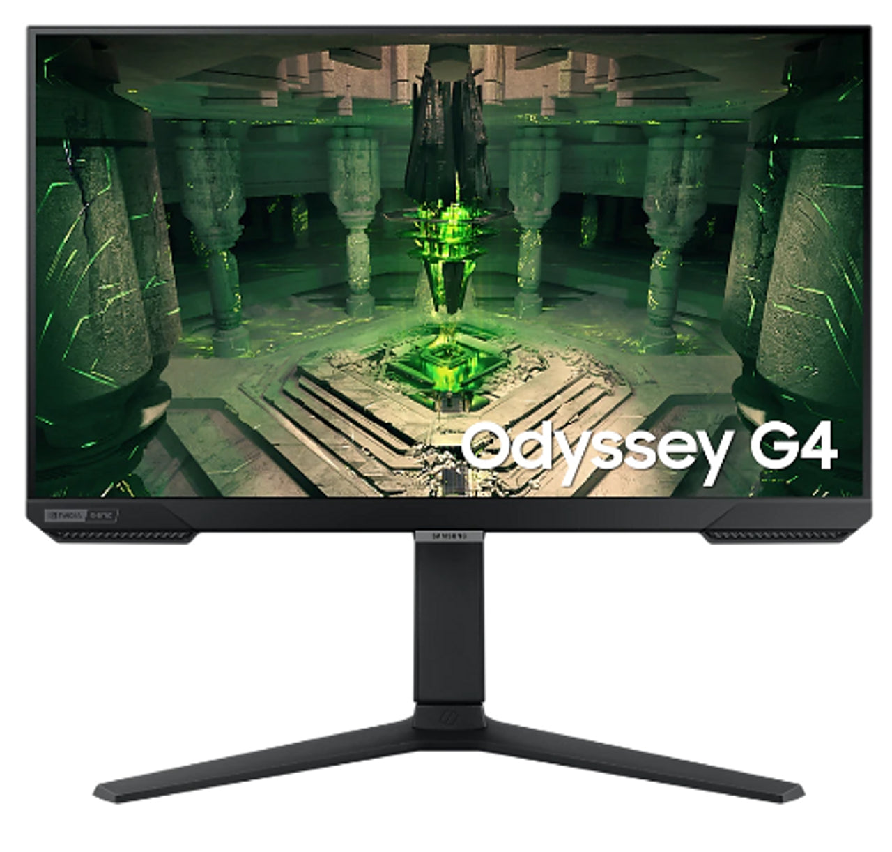 Samsung 25" Odyssey G4 Gaming Monitor – 240Hz, 1ms, IPS, Full HD, G-SYNC & FreeSync Premium, HDR10, Adjustable Stand