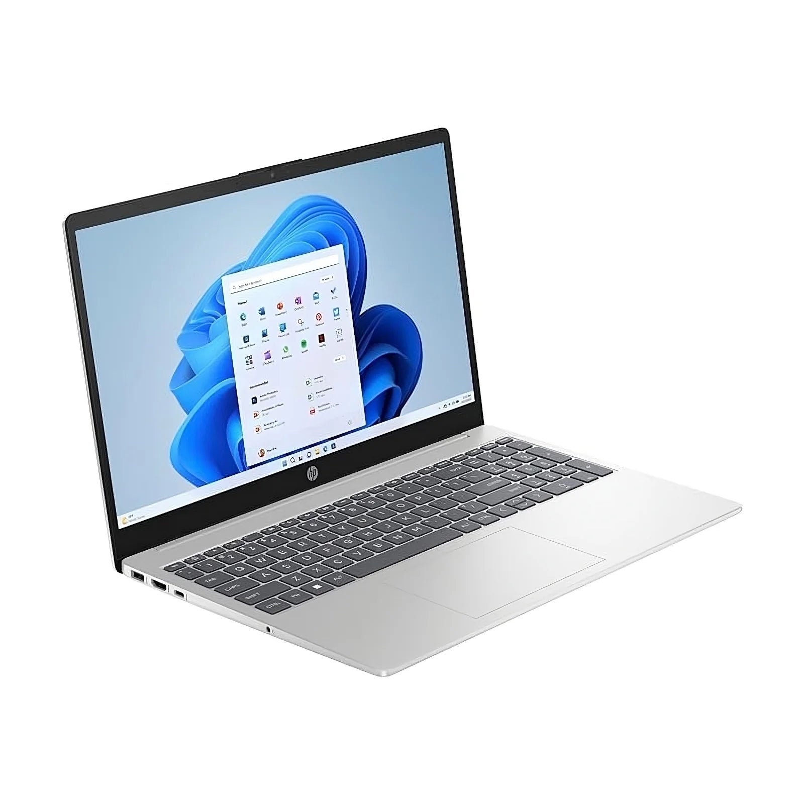 HP 15-FD0005DX (SILVER), CORE I5-1235U, 8GB DDR4+1 SLOT, NVME 512GB, INTEL IRIS XE, 15.6″ HD TOUCH