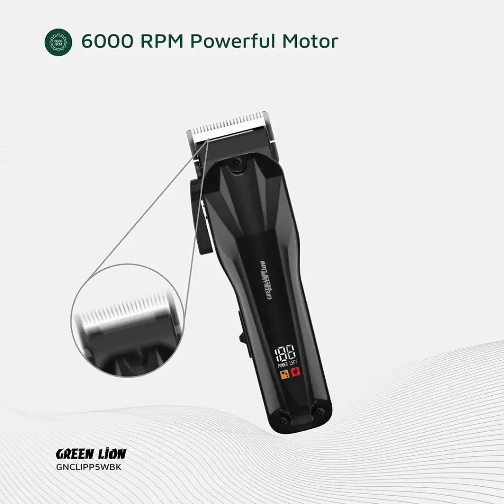 Green Lion Clip Pro Professional Hair Clipper