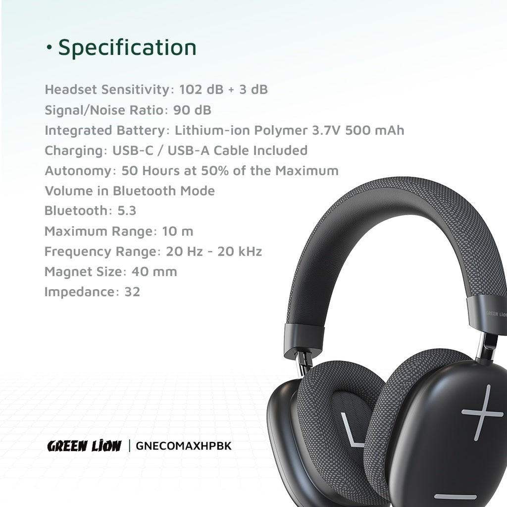 GREEN LION ECHOMAX HEADPHONE