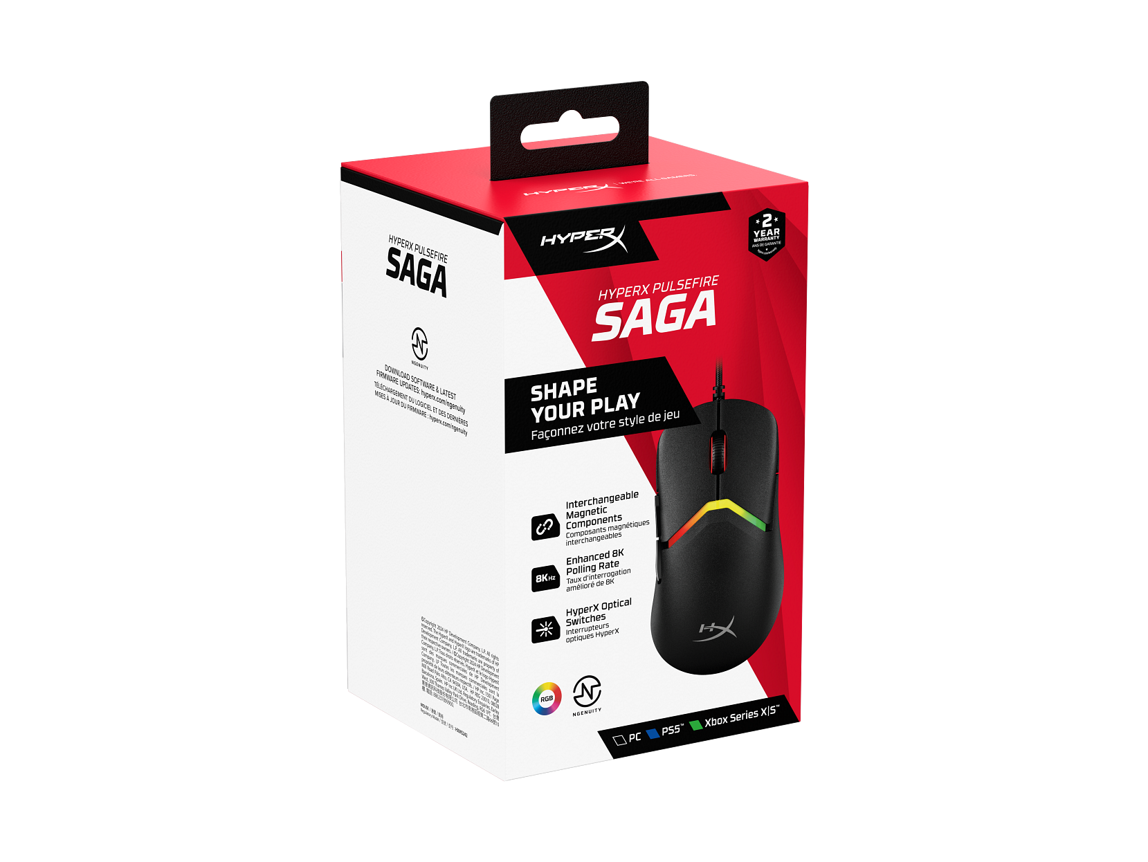 HyperX Pulsefire Saga Wired Gaming Mouse