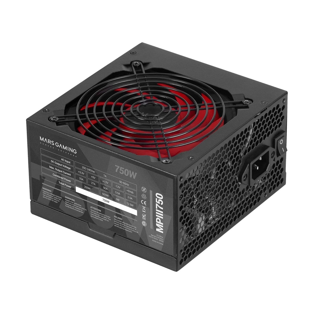 Mars Gaming PSU MPIII 750W