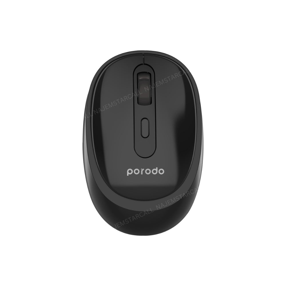 Porodo Wireless Keyboard with Mouse Set