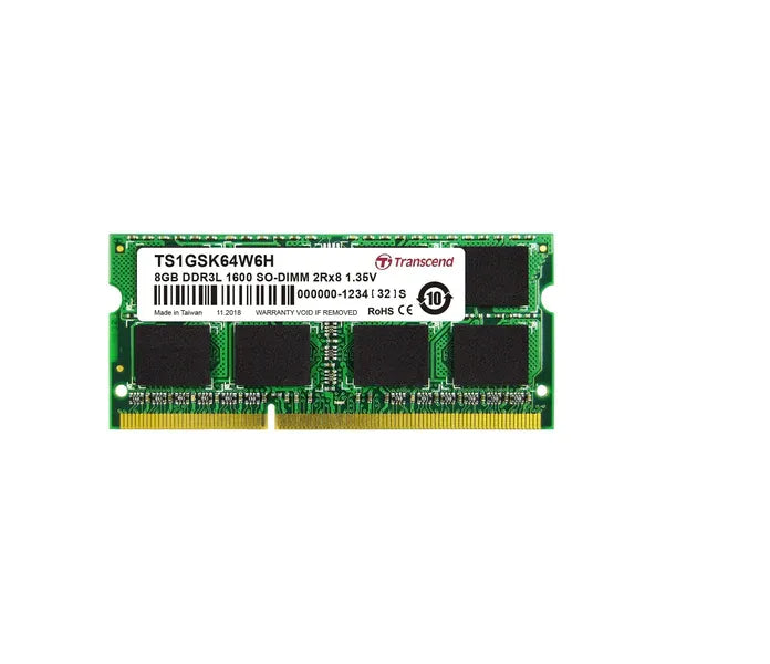 RAM TRANSCEND 8GB 12800 1600 DDR3 NOTEBOOK