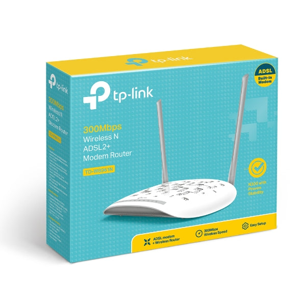 TPLINK ADSL2 MODEM ROUTER TD-W8961N