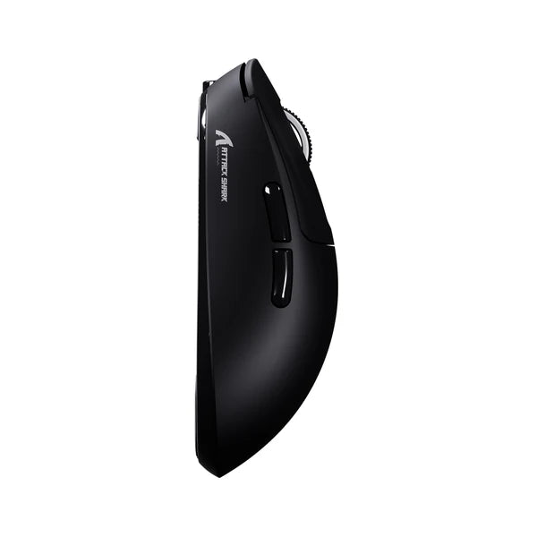 Attack Shark X3 49g Superlight Wireless Gaming Mouse – PAW3395 Sensor, 26K DPI, Tri-Mode (2.4G/Bluetooth/Wired), 1000Hz, 200-Hour Battery, TTC Encoder| black