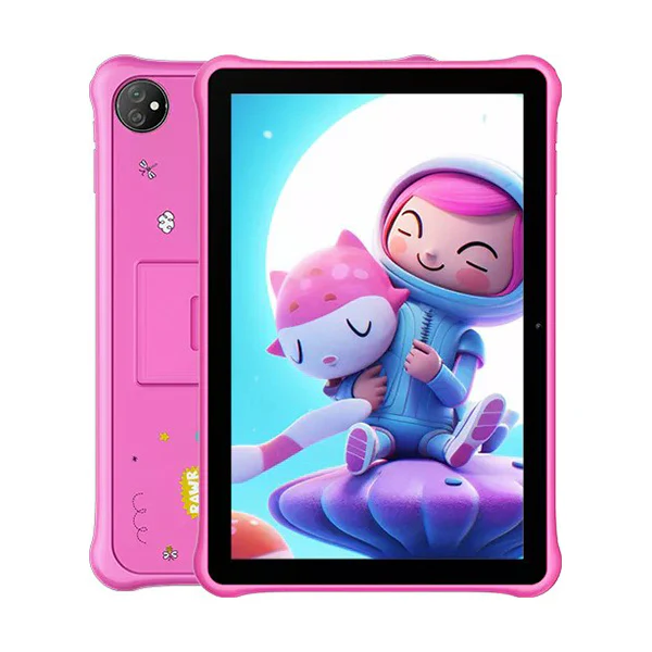 Blackview Tab 30 Kids Android 13 Tablet, 10.1 Inches IPS Screen Children's Tablet, 6GB RAM/64GB (4GB Extended RAM) 5100mAh Battery, 5MP Camera, WiFi 6 Bluetooth, Dual Speaker Box - Blue