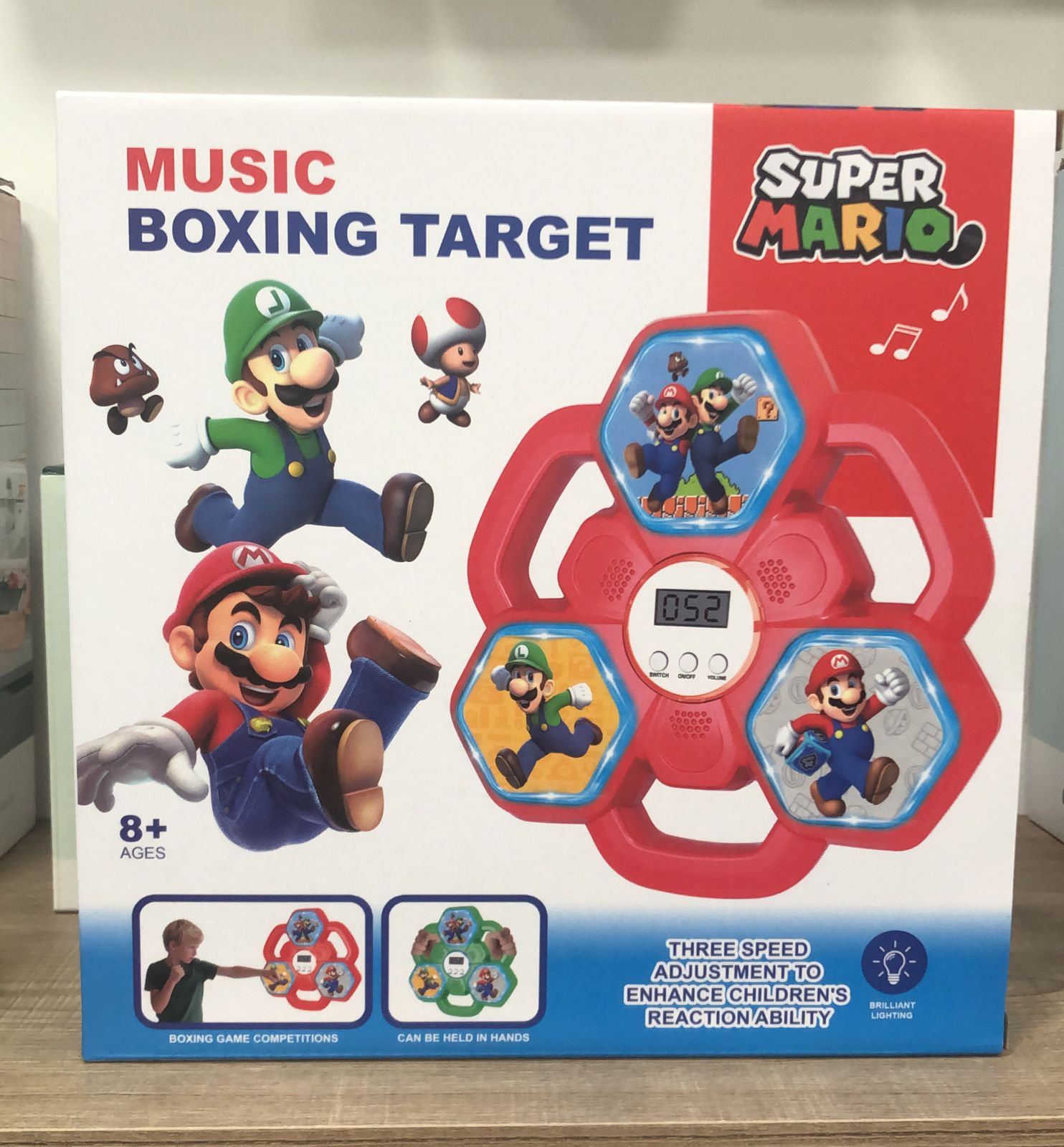 MARIO MUSIC BOXING TARGET