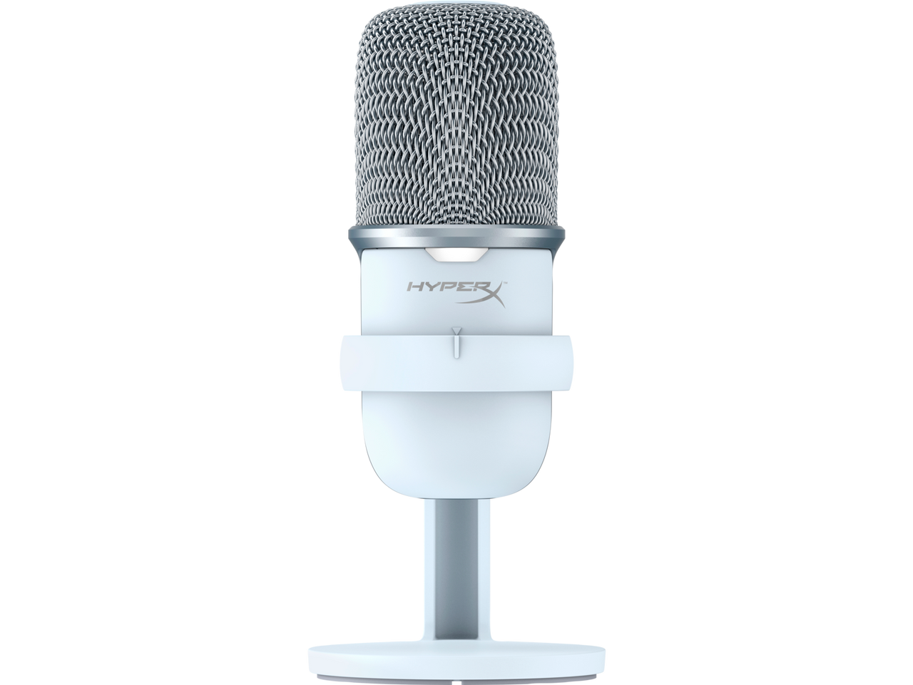 HyperX Solocast White Wired USB Microphone