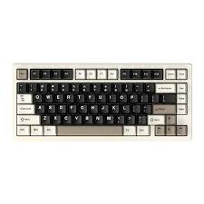ATTACK SHARK X75 TRI MODE RGB KB CHEESE WHITE
