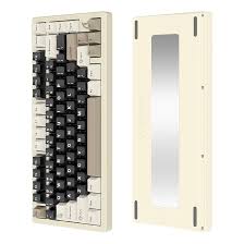 ATTACK SHARK X75 TRI MODE RGB KB CHEESE WHITE