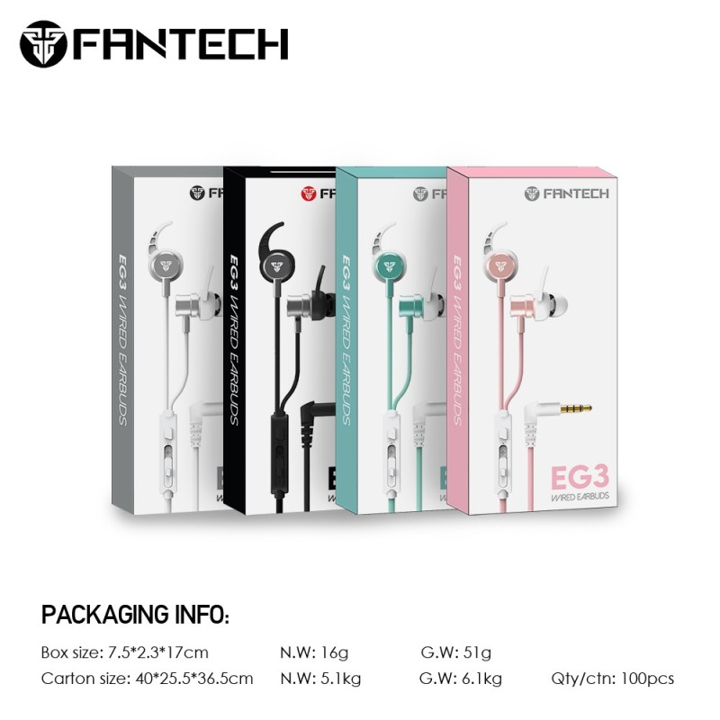 Fantech EG3 Wired Earbuds