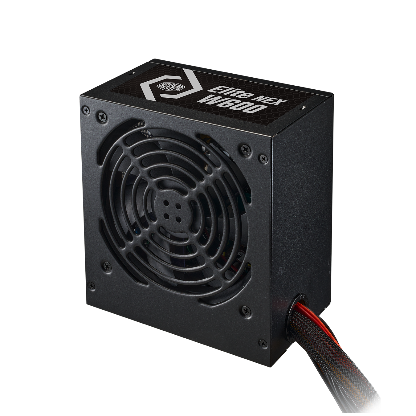 ELITE NEX WHITE W600 230V POWER SUPPLY ; 80 Plus standard certified efficiency ; NON-MODULAR PSU ; Active PFC ; dual forward topology design ; 120MM FAN ; ATX 12V Ver. 2.41 – BLACK