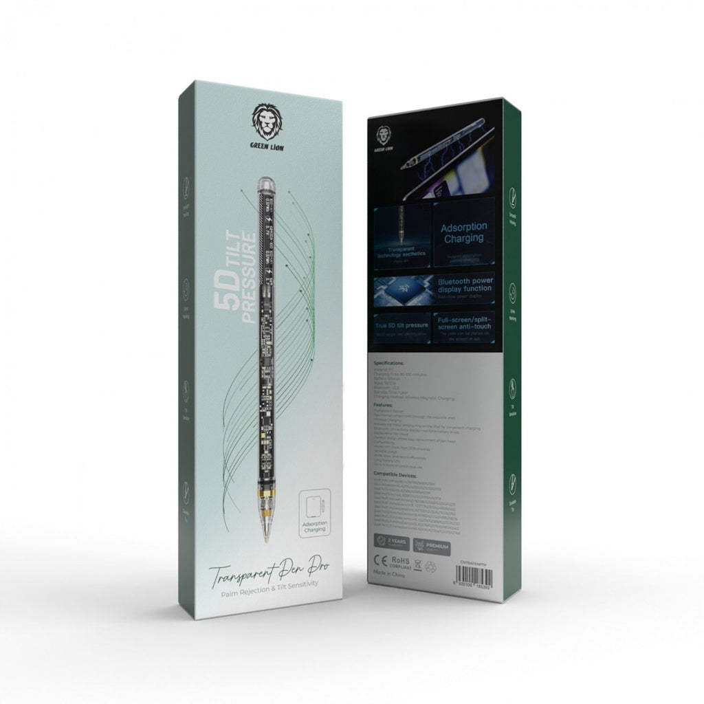 GREEN LION TRANSPARENT PEN PRO