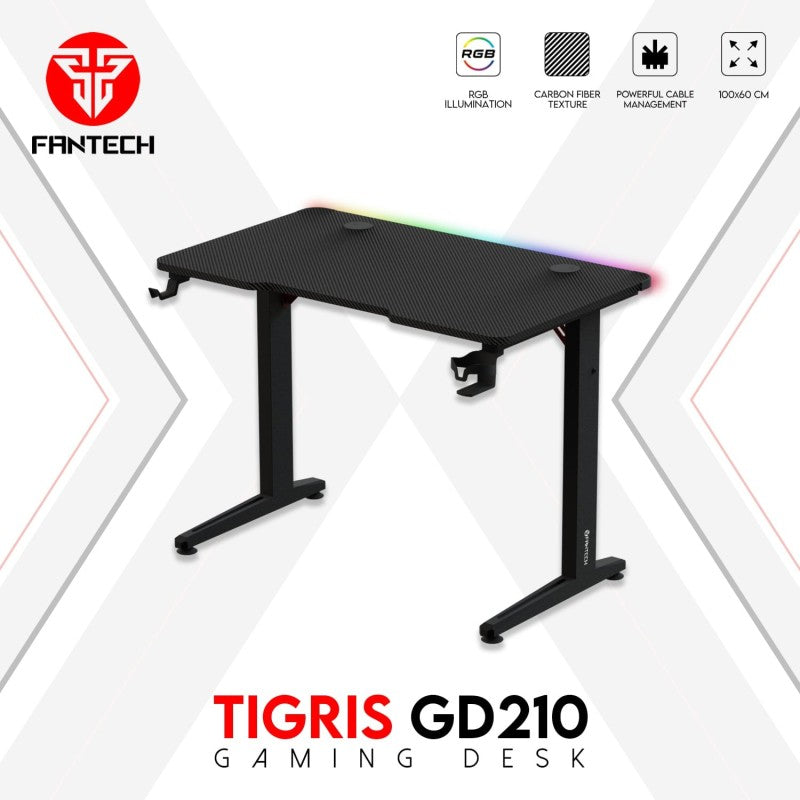 FANTECH TIGRIS RGB GAMING DESK GD210