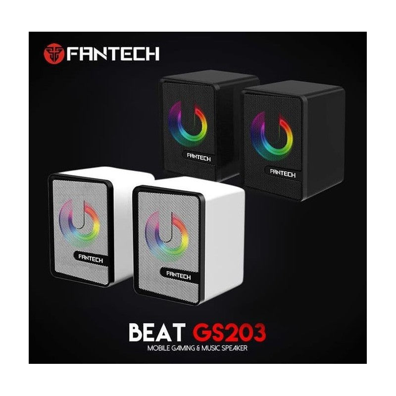 Fantech GS203 BEAT: USB Powered Gaming & Music Speaker with RGB Lighting