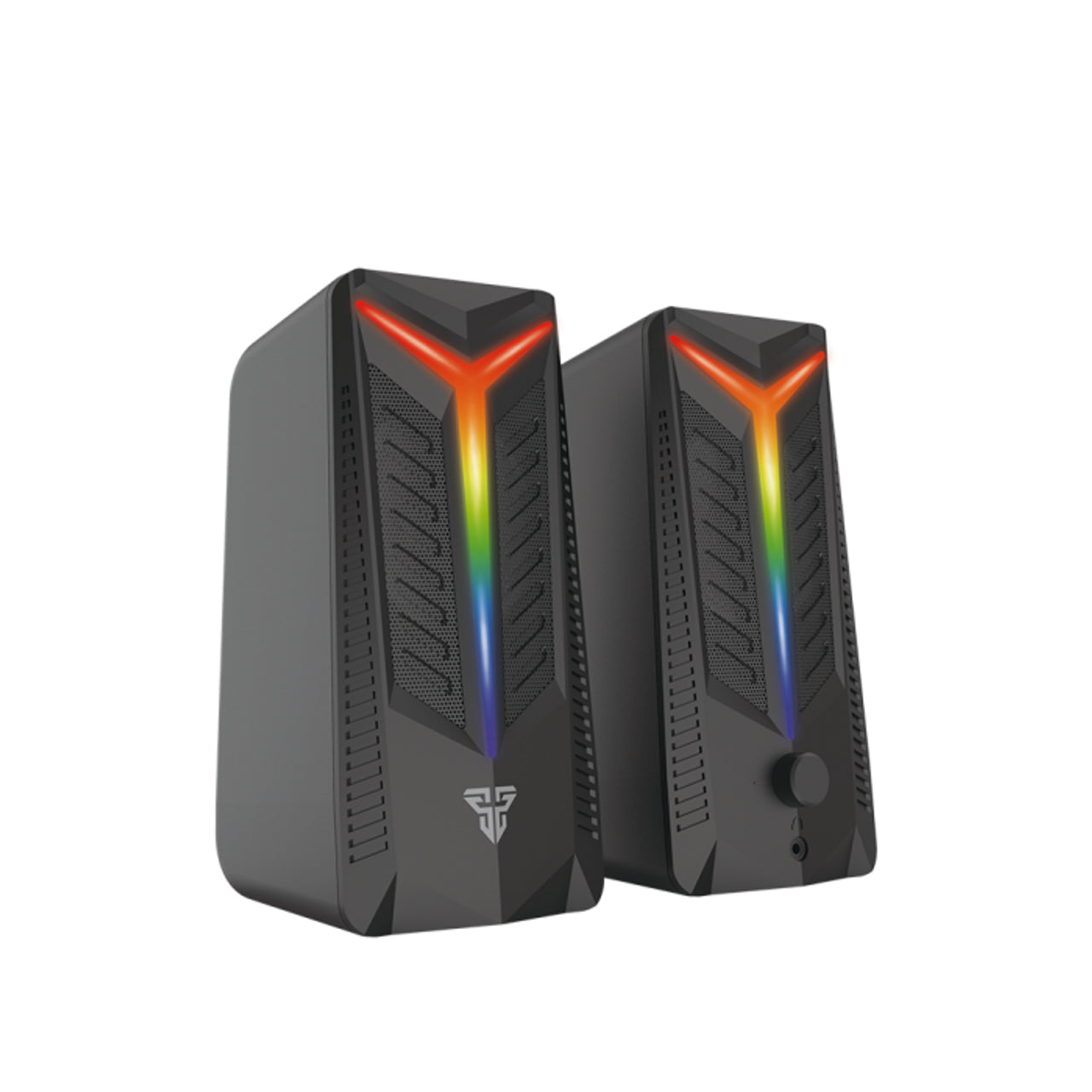 Fantech GS301 TRIFECTA: Bluetooth and Wired RGB Gaming & Music Speaker, USB Powered Gaming & Music Speaker with RGB Lighting