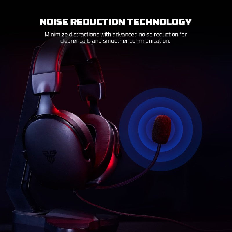 Fantech HG30 CARBON USB 7.1 Virtual surround sound Gaming Headset, Crystal-clear & Powerful Sound