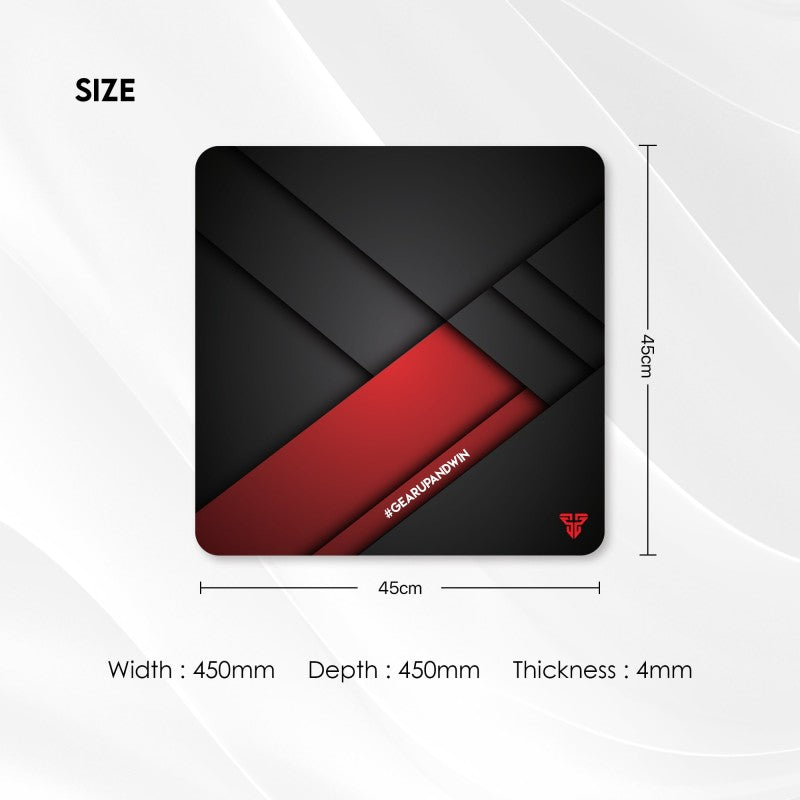 Fantech MP456 VIGIL MOUSE PAD- Large Size: 45cmx45cmx0.4cm