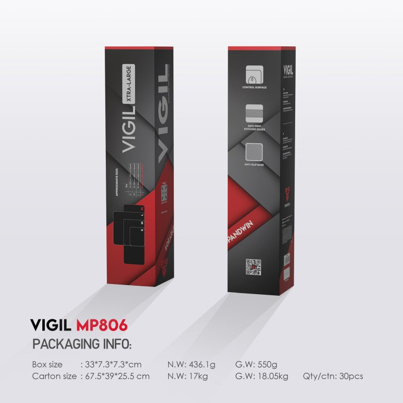 Fantech MP806 VIGIL Large Size: 80cmx30cmx0.4cm