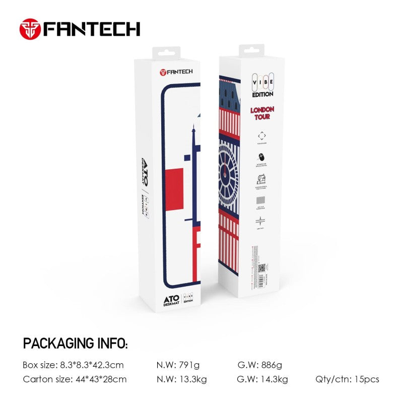 Fantech MP905 VIBE LONDON TOUR
XX-Large Size: 90cmx40cmx0.4cm