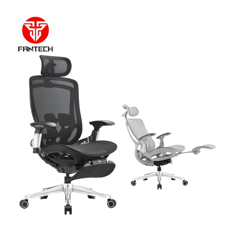 FANTECH OC2 Advanced Ergonomic Mesh Chair with Customizable Comfort Black
