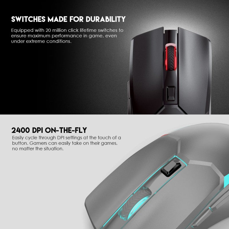 Fantech WGC2 VENOM II Wireless
Gaming Mouse With Built-in Battery