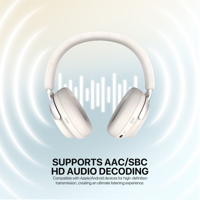FANTECH WH07A GO VIBE: Bluetooth, -
Active Noise Cancelling (ANC) WIRELESS HEADSET