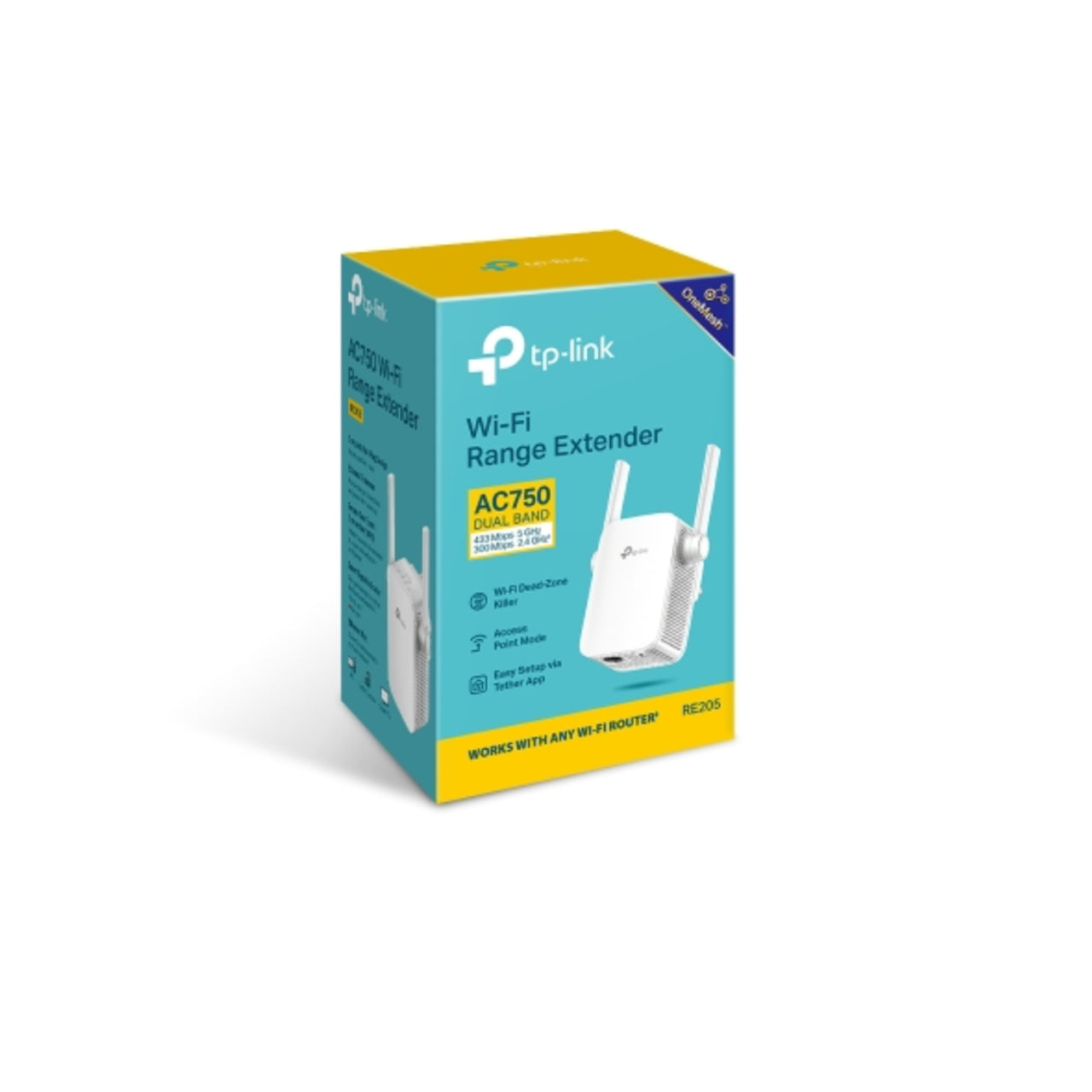 TP-Link AC750 Wi-Fi Range Extender | RE205