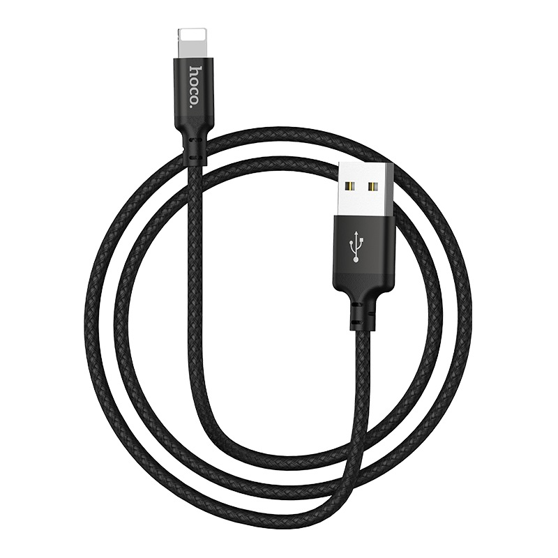 Hoco X14 - Times Speed Charging Cable (3A - 1M), USB-A To Lightning Plug