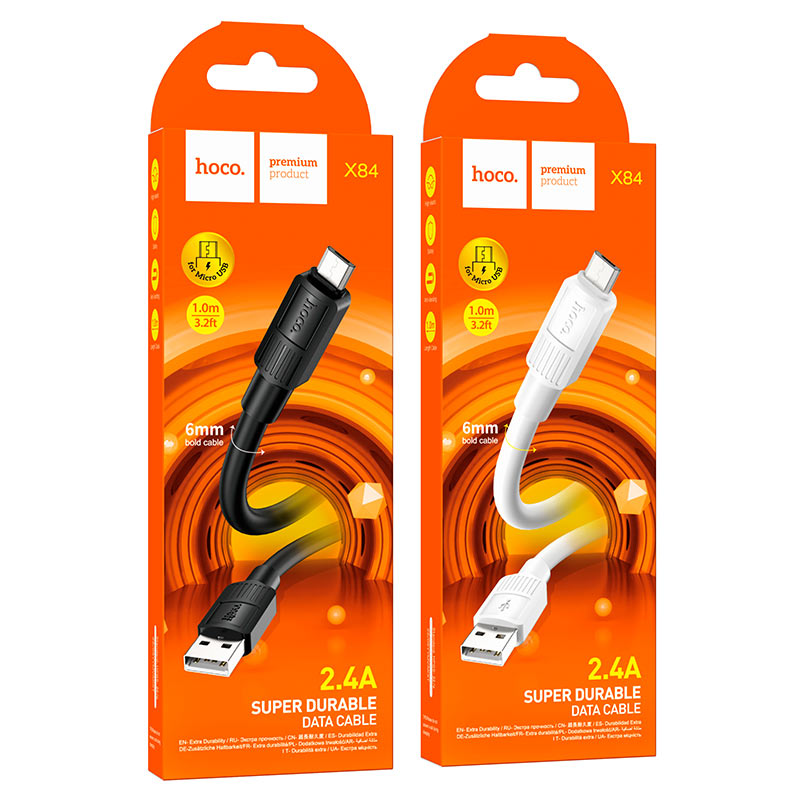 Cable USB to Micro-USB “X84 Solid”